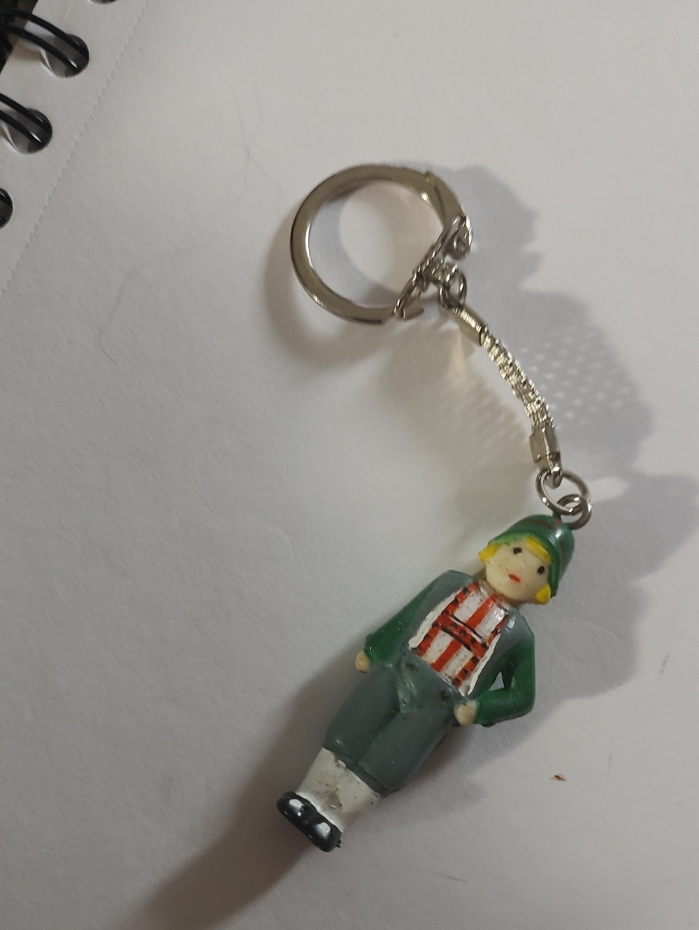 Green Soldier Figurine Keychain - Kids Toy